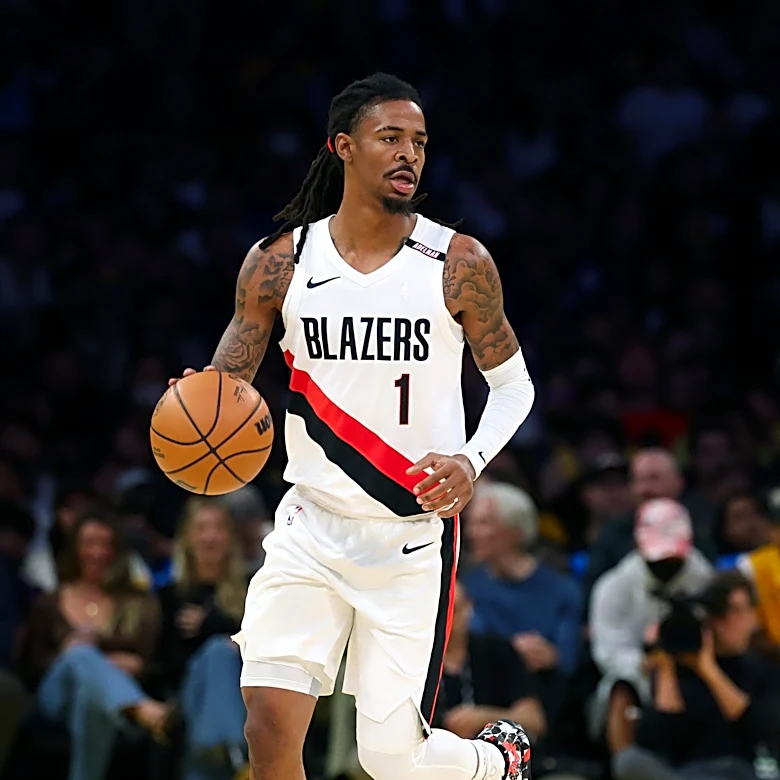 Ja Morant Leaves Blazers-Grizzlies Game with Hamstring Injury