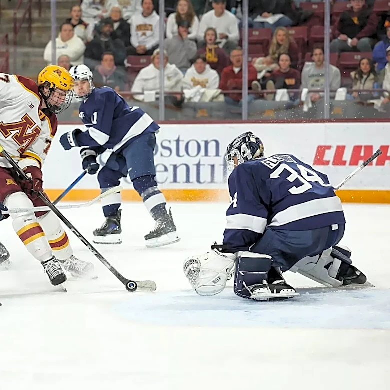 Gophers Look to Build on Sweep of UND Against Penn State