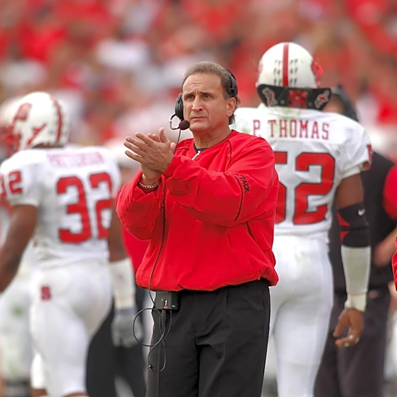 NC State honoring Chuck Amato with helmet sticker this week