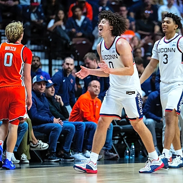 UConn men’s basketball’s vaunted freshmen class looks to be ahead of schedule