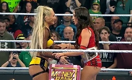 Nikki Bella doesn’t know how to pin WWE champ, Tiffy Time doesn’t know how to cash-in