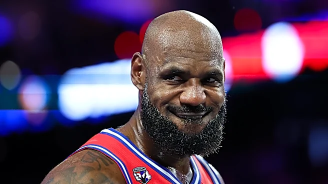 LeBron James is happy to be a Sixer — and they’re sure happy to have him