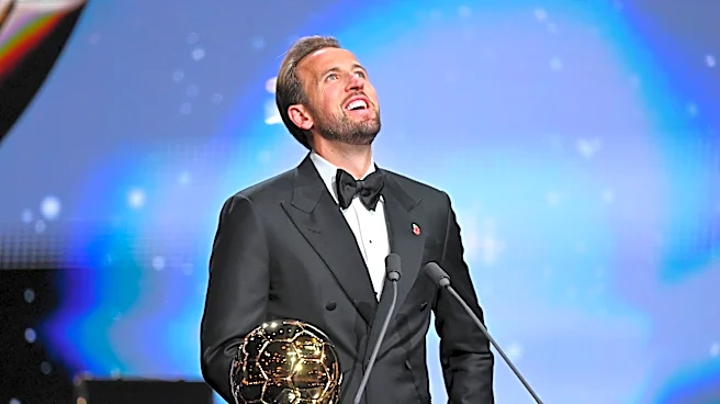 Harry Kane reflects on the moment he was announced as Ballon d’Or winner