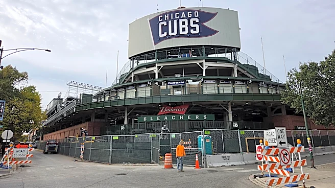 Wrigley Field bollard construction update: October 31