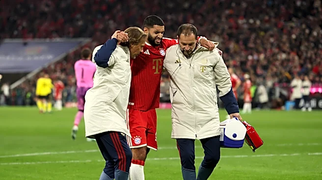 Bayern Munich’s Ismael Saibari and Serge Gnabry come off injured against Borussia Dortmund