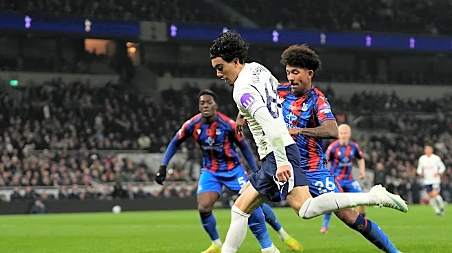 Tottenham 2-0 Crystal Palace: Spurs roar to third straight win over 10-man Palace