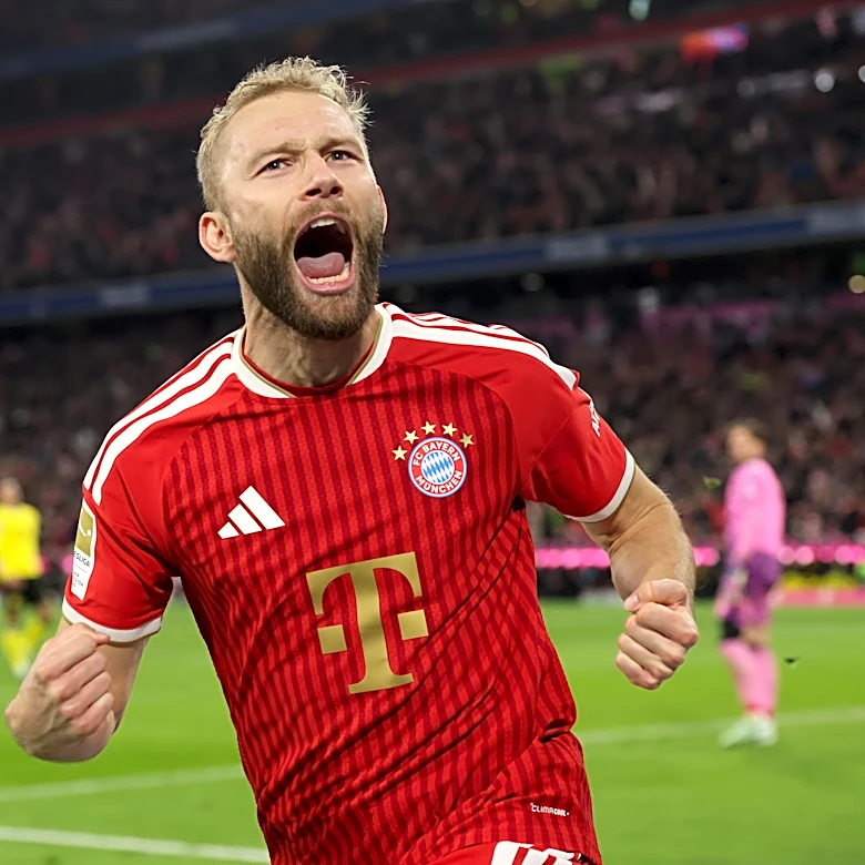 Konrad Laimer says Bayern Munich deserved more than a 2-2 draw with Borussia Dortmund