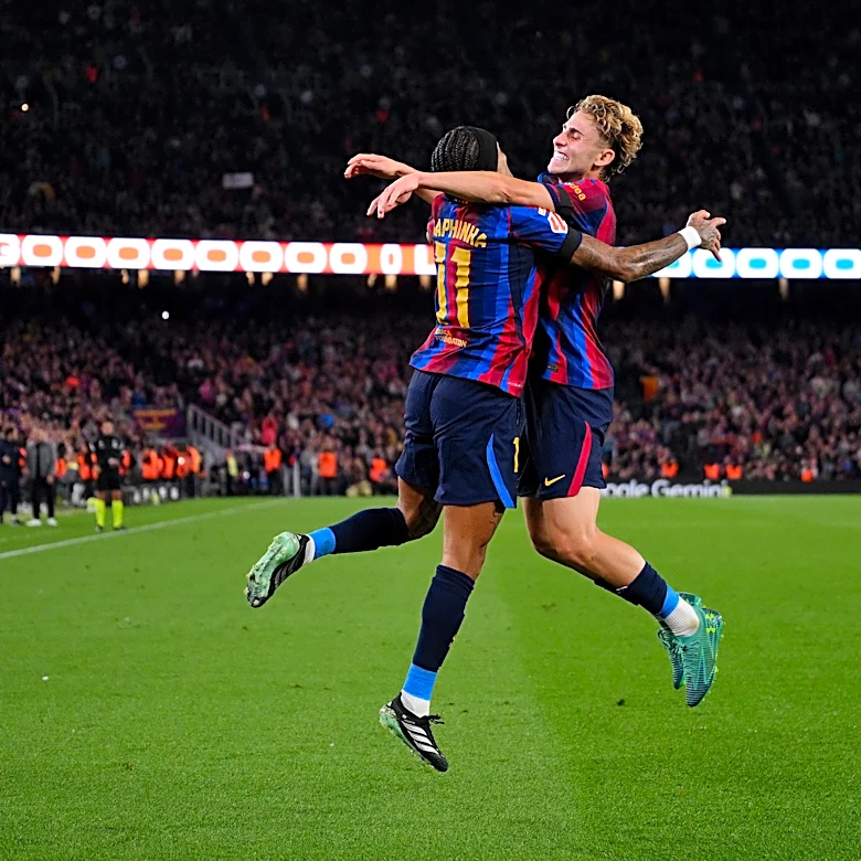 Barcelona 6-1 Alavés: Raphinha, Fermín López, Lamine Yamal shine as La Liga leaders dominate at home