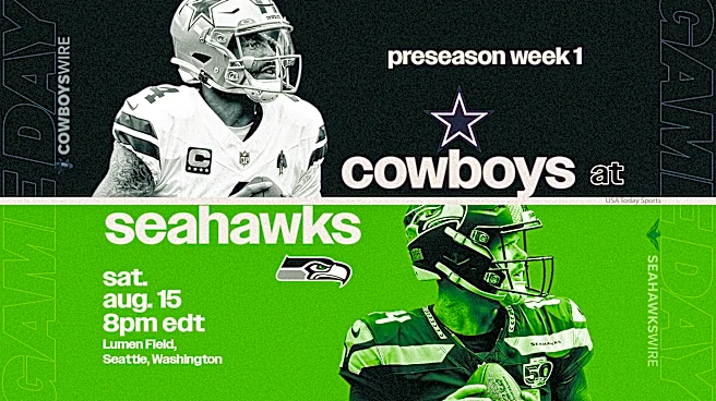 What channel is Seahawks vs Cowboys on today? Time, TV schedule to watch Preseason Week 1 game
