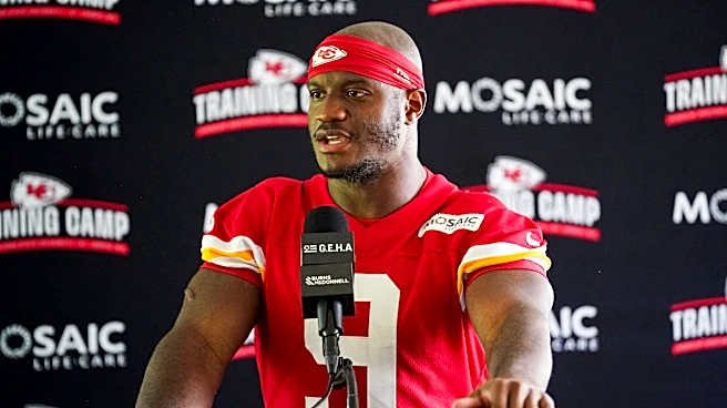Chiefs RB Kenneth Walker III greets former Seahawks teammates after preseason tie