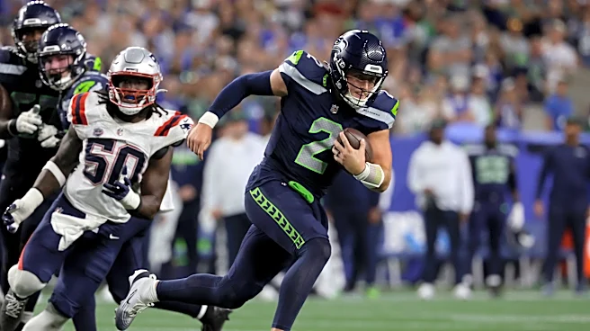 Seahawks QB Drew Lock given 'B+' for performance vs. Patriots
