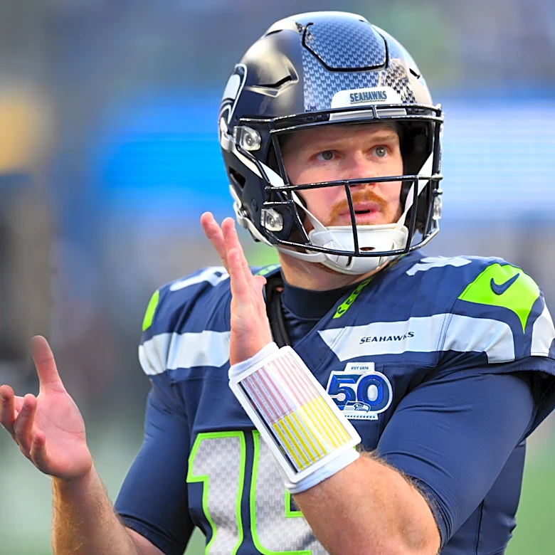 Seahawks QB Sam Darnold 'striving' to play Week 3 vs Commanders