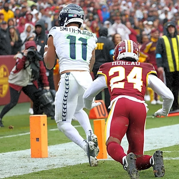 WATCH: Seahawks WR Jaxon Smith-Njigba scores his 5th TD of the season