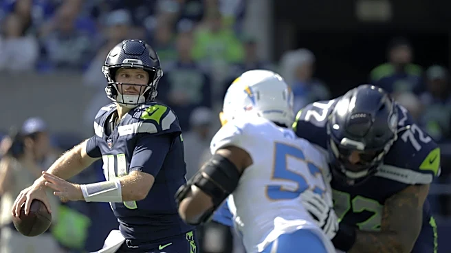 Seahawks QB Sam Darnold slides in PFF’s latest QB rankings