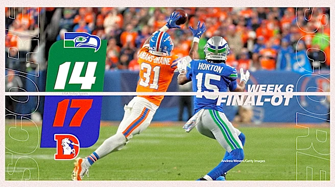 Seahawks lose 17-14 to the Broncos in an ugly defensive battle