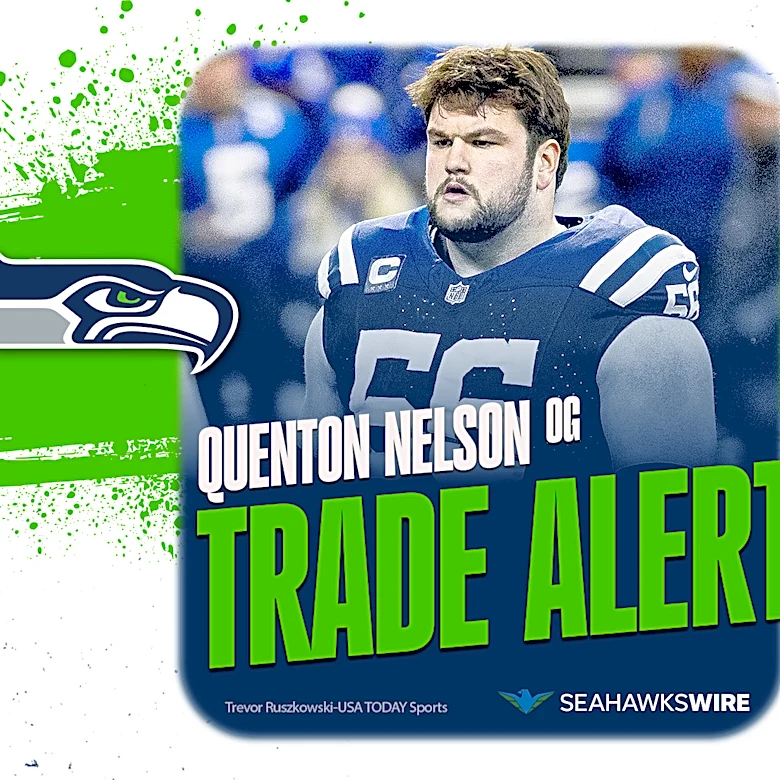 Seahawks trade for Colts superstar guard Quenton Nelson