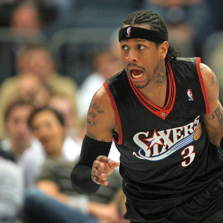 Sixers legend Allen Iverson ranked No. 31 player in NBA history