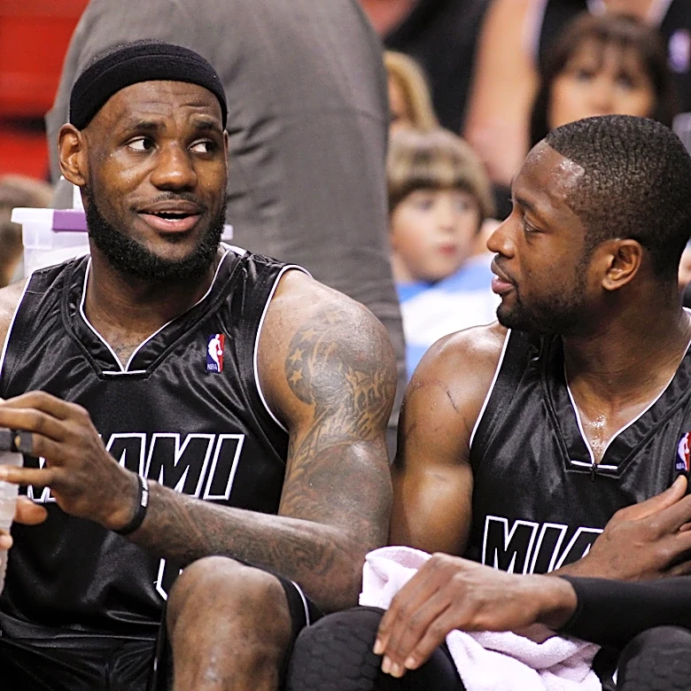 Legend Dwyane Wade shares message to Sixers star LeBron James on IG