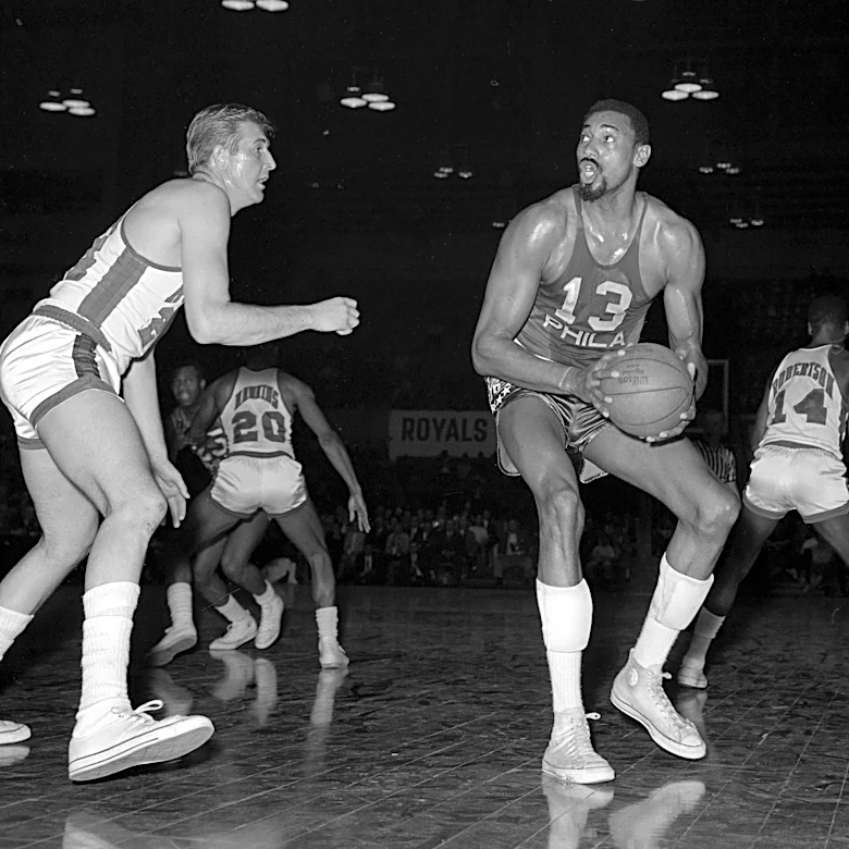 Sixers legend Wilt Chamberlain ranked 6th-best player in NBA history