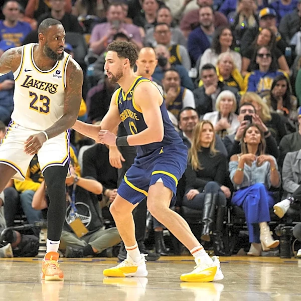 Klay Thompson includes Sixers star LeBron James in all-time lineup