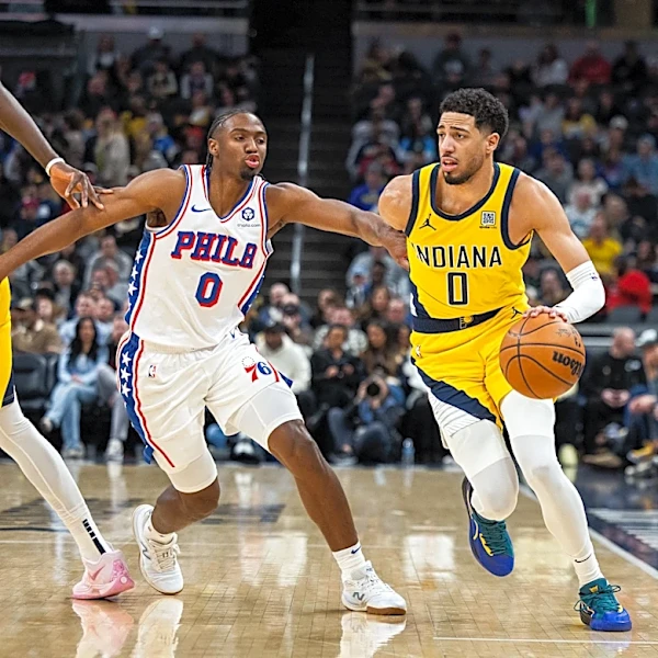 Sixers star Tyrese Maxey working out with Pacers' Tyrese Haliburton