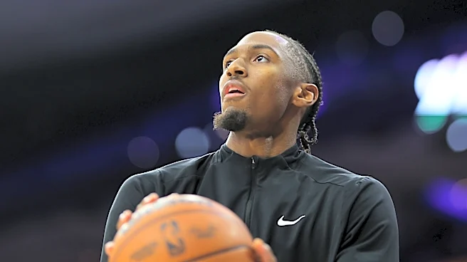 Sixers star Tyrese Maxey back in the gym working on different finishes
