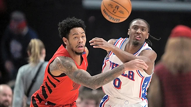 Tyrese Maxey in the gym with new Sixers addition Anfernee Simons
