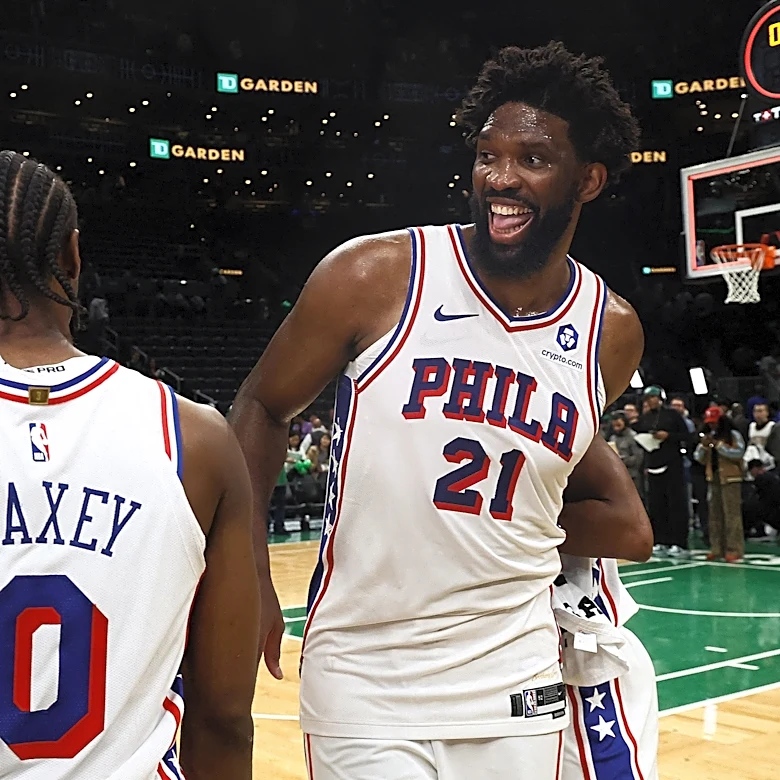 Sixers' Tyrese Maxey shares highlight video of himself, Joel Embiid