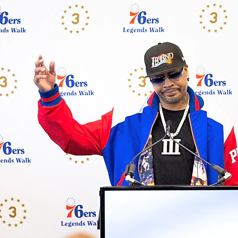 76ers legend Allen Iverson shares wholesome moment with fan in Hong Kong