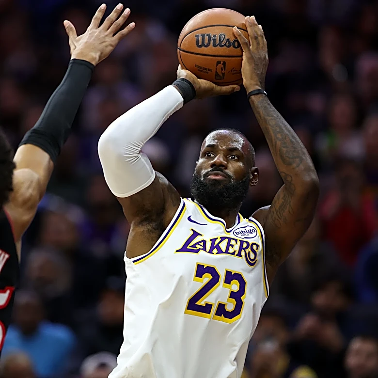 76ers forward LeBron James ranked among top five at his position