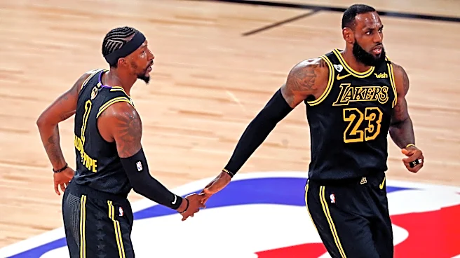 Sixers' LeBron James, Kentavious Caldwell-Pope back in the gym