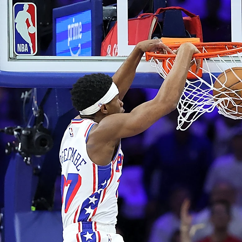Sixers' VJ Edgecombe ranked No. 85 in fantasy basketball rankings