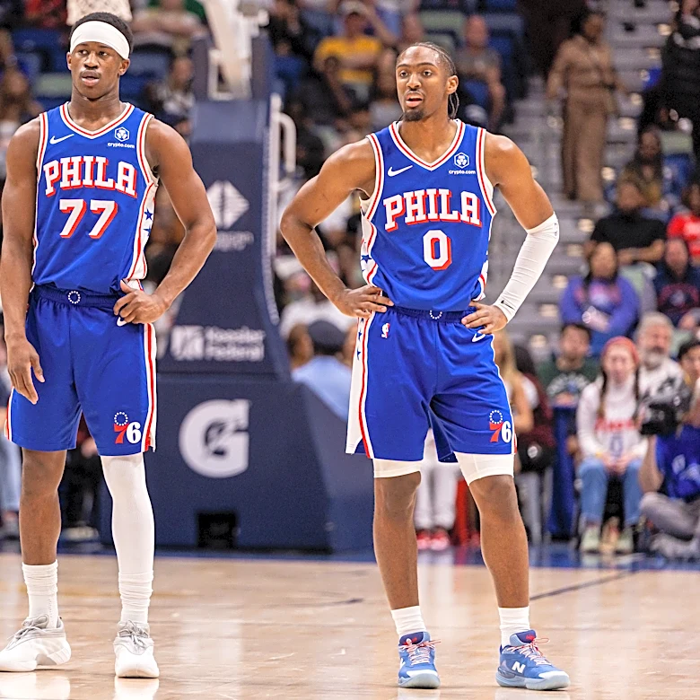 Tyrese Maxey gives advice to VJ Edgecombe ahead of 2nd Sixers season