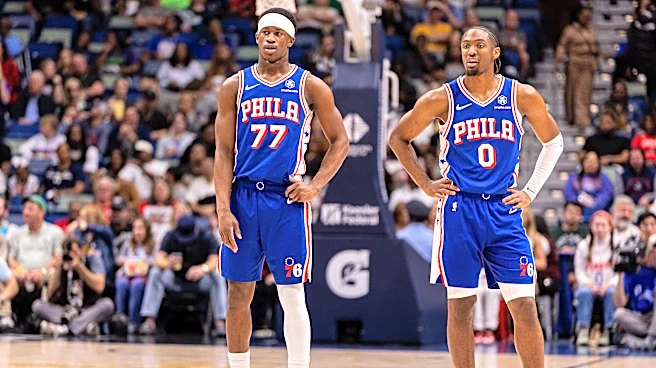 Tyrese Maxey gives advice to VJ Edgecombe ahead of 2nd Sixers season