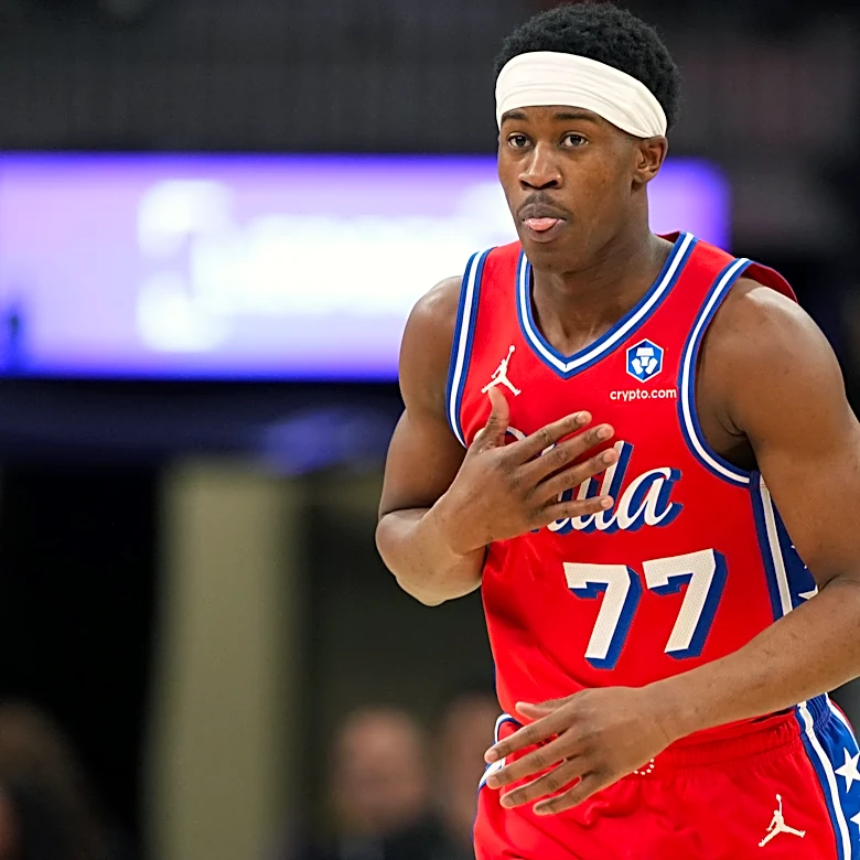 Anfernee Simons gives first impression of Sixers guard VJ Edgecombe