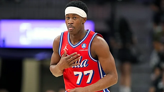 Anfernee Simons gives first impression of Sixers guard VJ Edgecombe