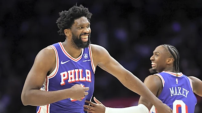 Sixers' Tyrese Maxey gives encouraging update on Joel Embiid at camp