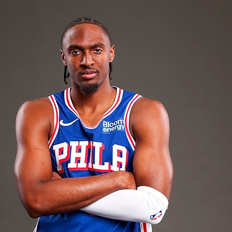 Tyrese Maxey gives thoughts on new Sixers additions as camp continues