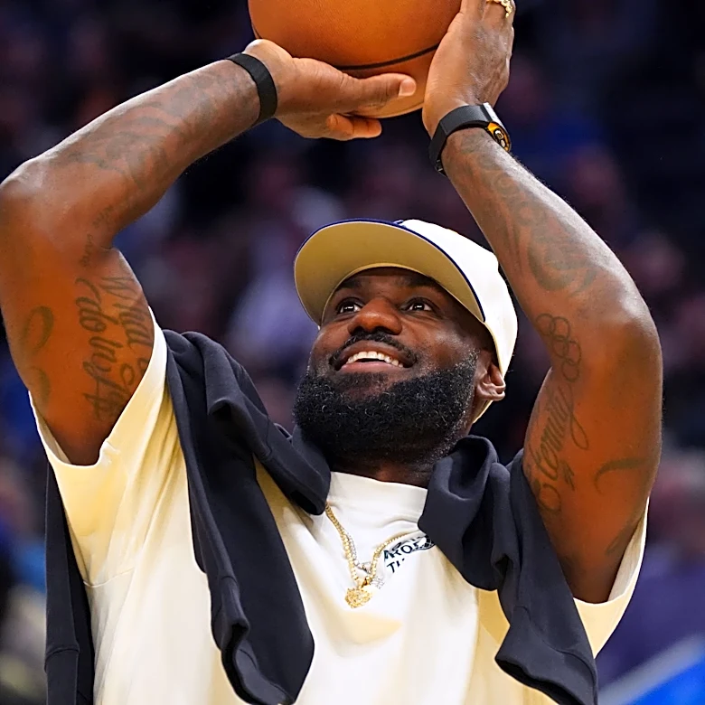 Sixers' LeBron James discusses playing in upcoming preseason schedule