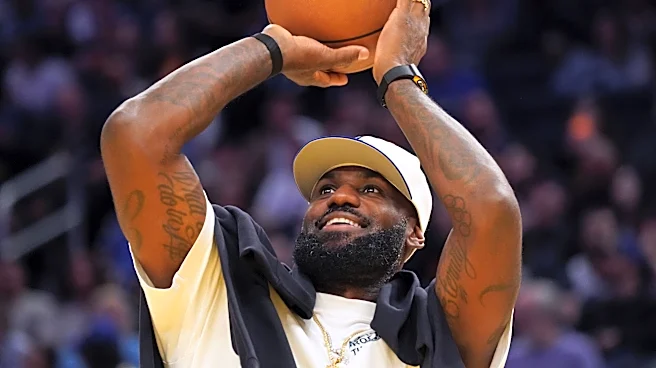 Sixers' LeBron James discusses playing in upcoming preseason schedule