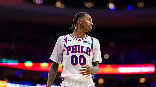 VJ Edgecombe has advice to give to Sixers rookie Labaron Philon Jr.