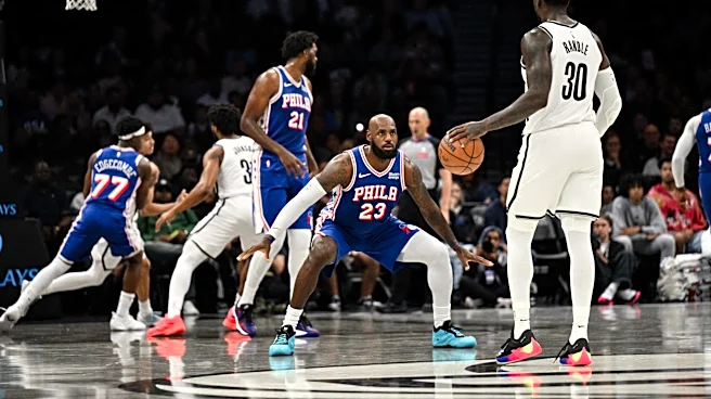Player grades: LeBron James makes preseason debut, Sixers fall to Nets