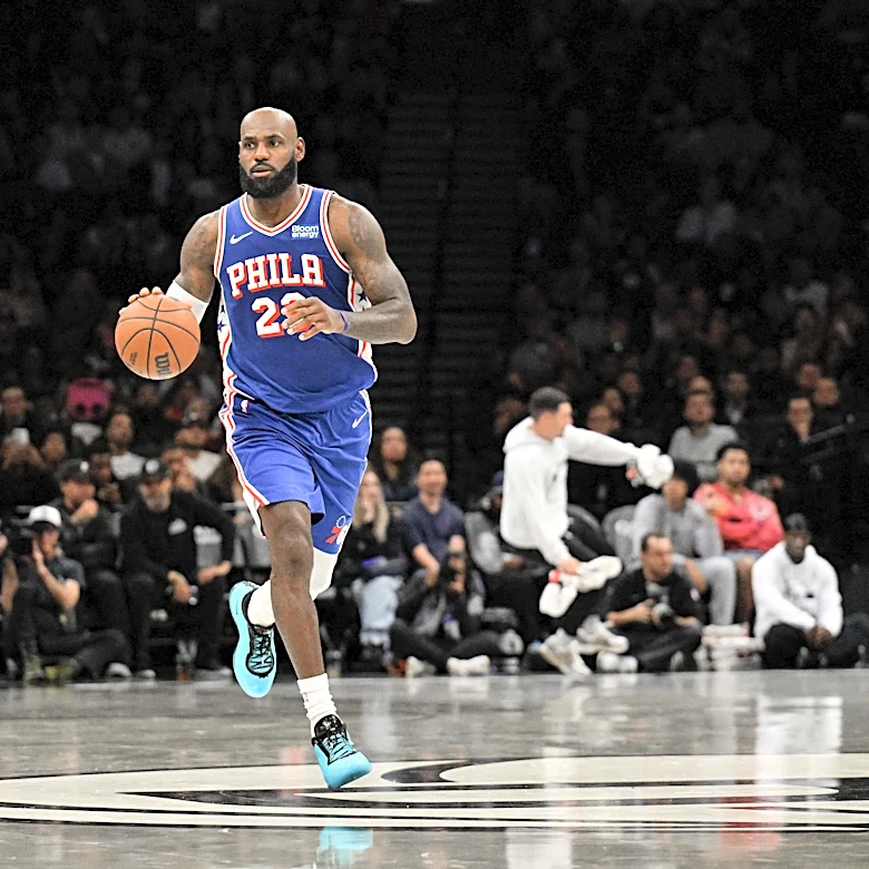 LeBron James reacts to preseason debut after Sixers fall to Nets