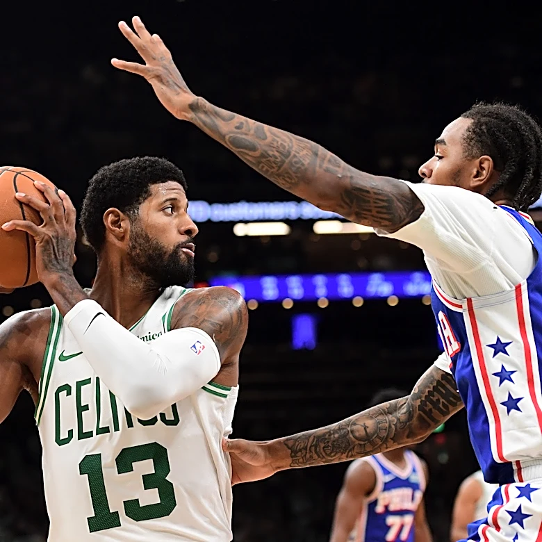Paul George reflects on time with Sixers after preseason matchup