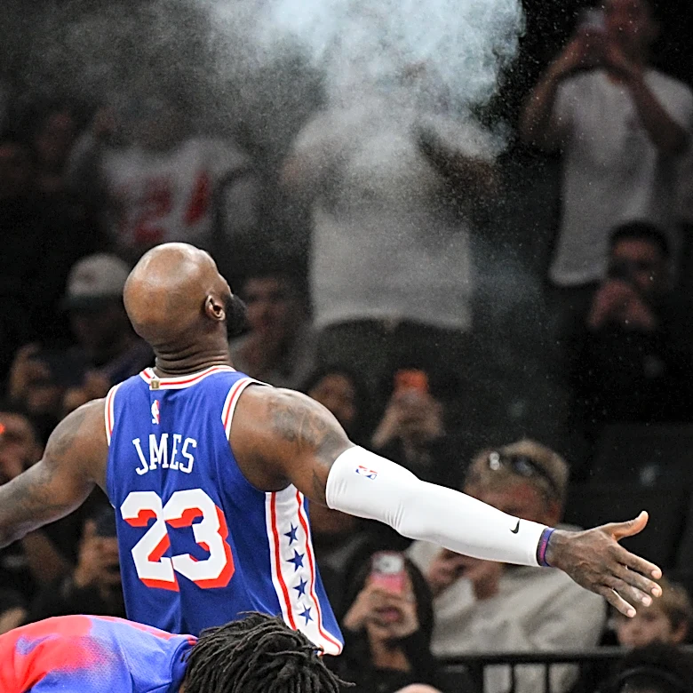 Sixers' LeBron James ranked No. 28 player heading into 2026-27 season