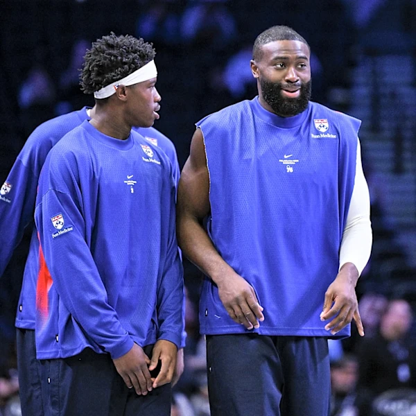 Sixers' VJ Edgecombe gives insight into relationship with Jaylen Brown