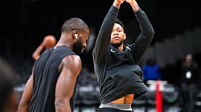 76ers' Tyrese Maxey gives praise to Anfernee Simons in practice return
