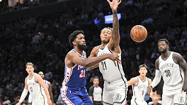76ers' Tyrese Maxey gives insight into healthy Joel Embiid at practice