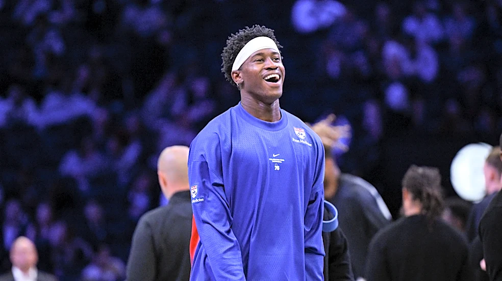 Nick Nurse, Sixers evaluate early growth of second-year VJ Edgecombe