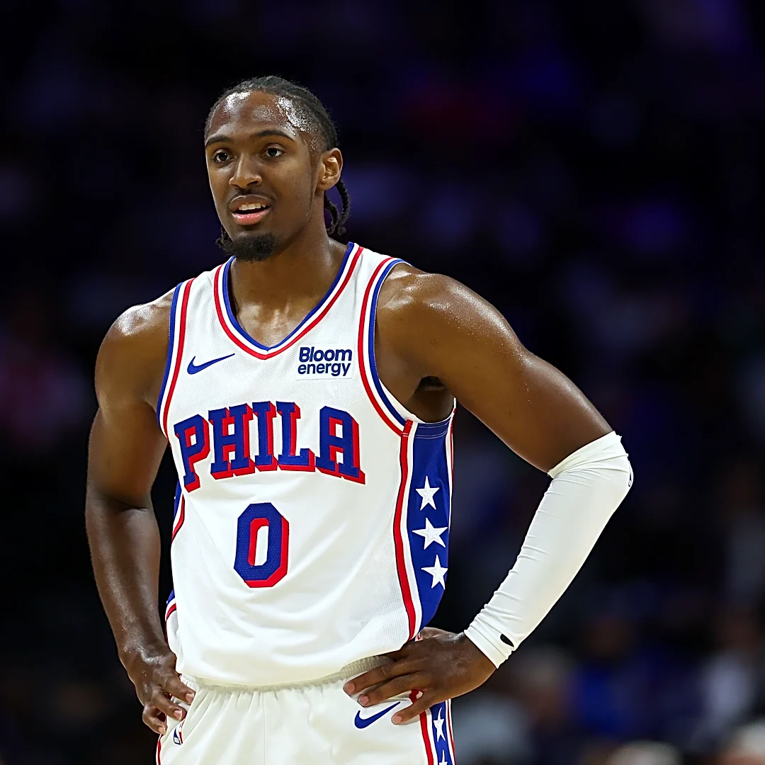 Sixers star LeBron James discusses his chemistry with Tyrese Maxey
